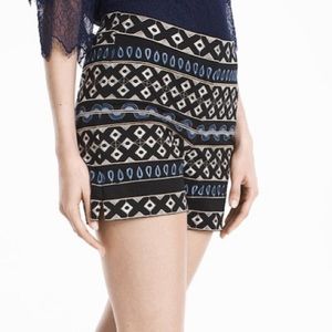 White House Black Market 5-INCH EMBROIDERED SHORTS